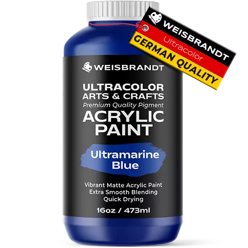 Acrylic Paint Ultramarine Blue