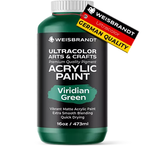 Acrylic Viridian Green