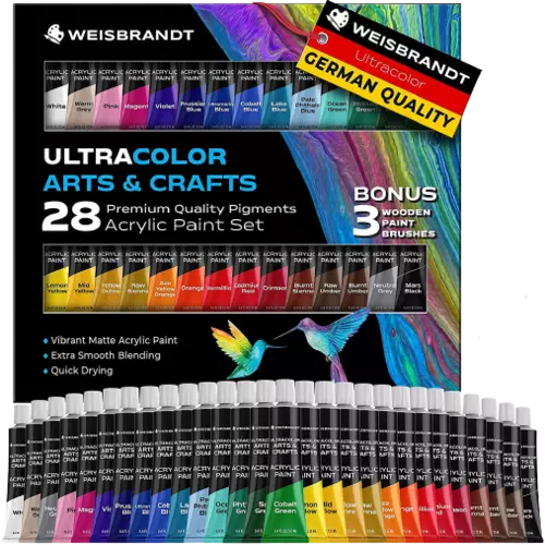 Acrylic Paint Set 24pcs