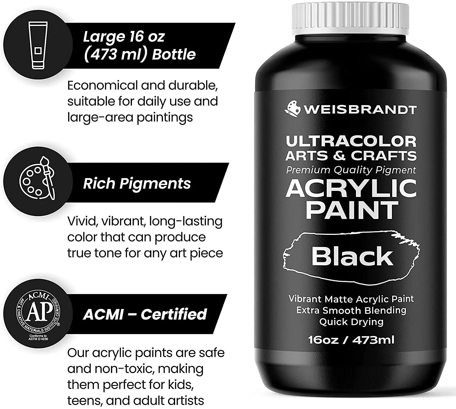 Acrylic Paint Black