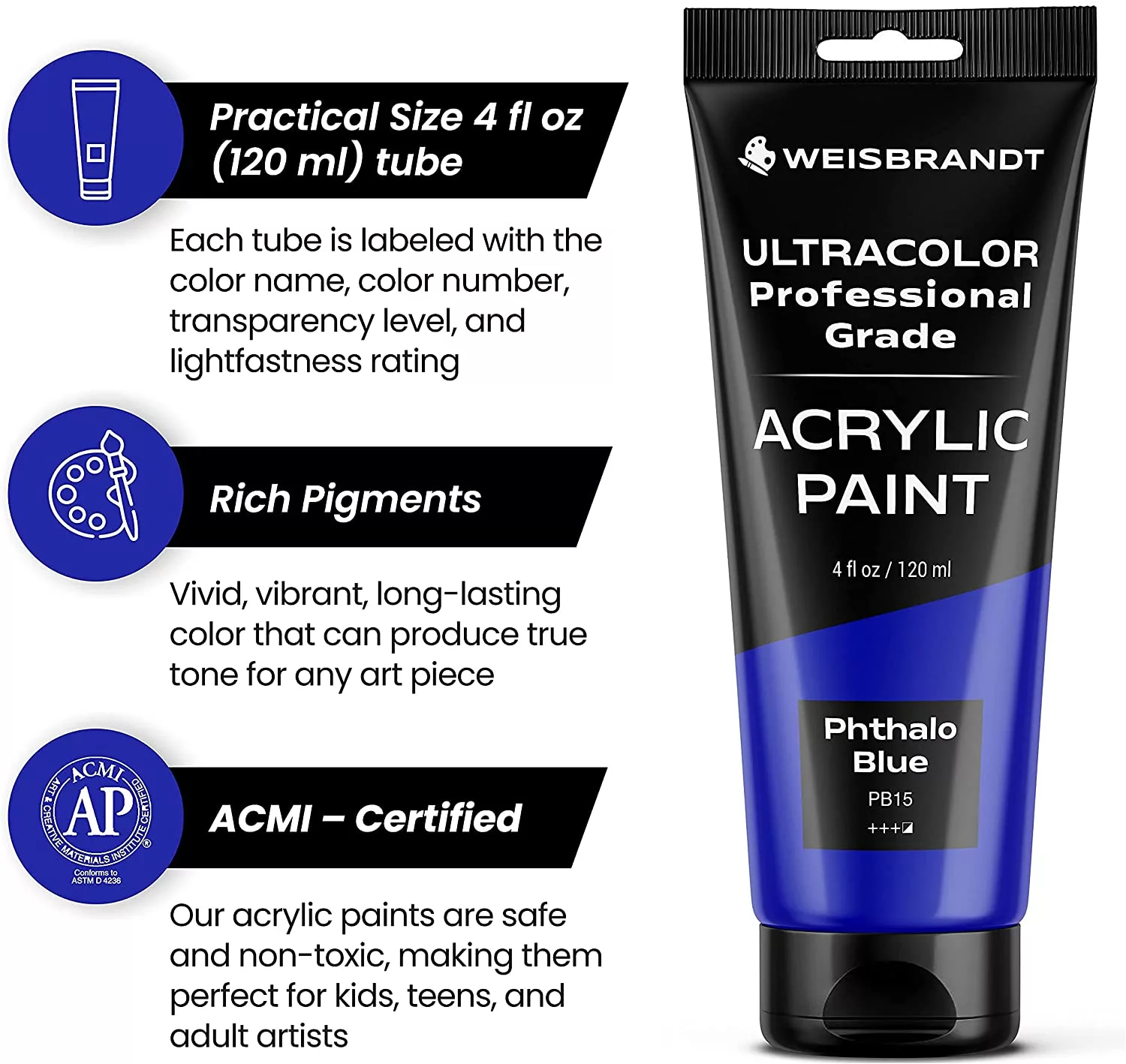 Acrylic Paint Phatalo Blue 