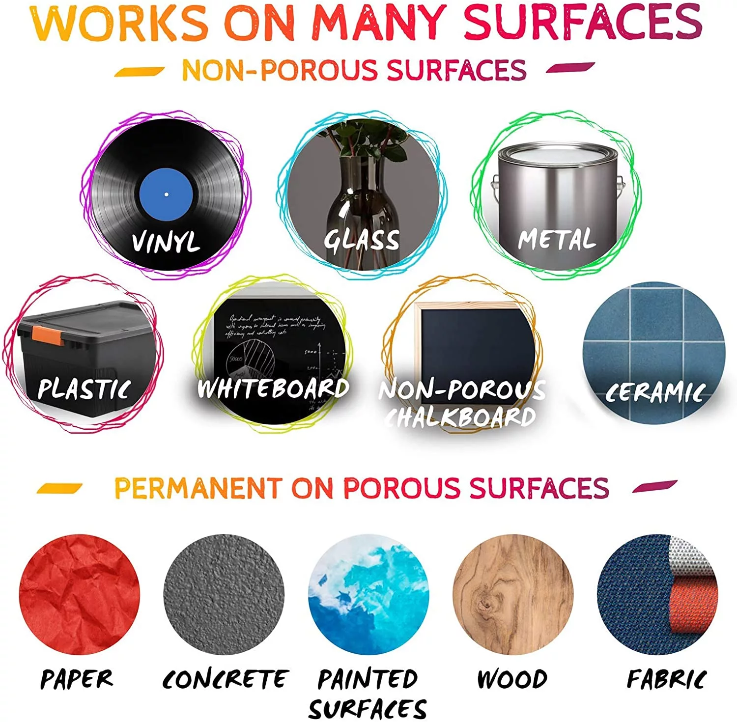  Premium Chalk Markers 8pcs 