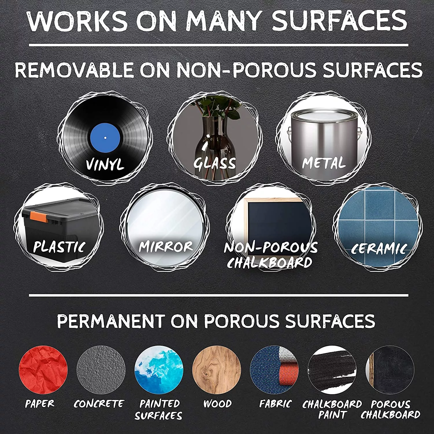  Premium Chalk Markers 5pcs 